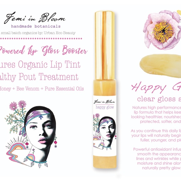 Clear Glow | Manuka Honey Bee Venom Organic Lip Gloss Plumper Treatment - Picture 2 of 14